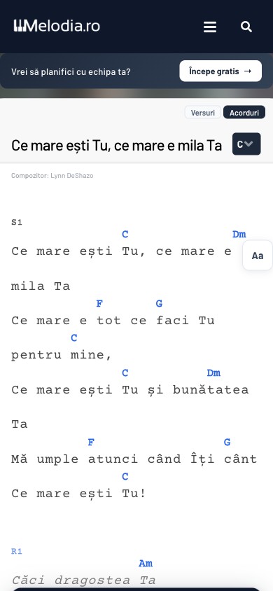 Melodia pe telefon: aceeași cântare, sincronizată